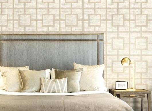 Wallquest Wallpaper in Bedroom